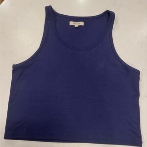 Madewell Navy Tank
